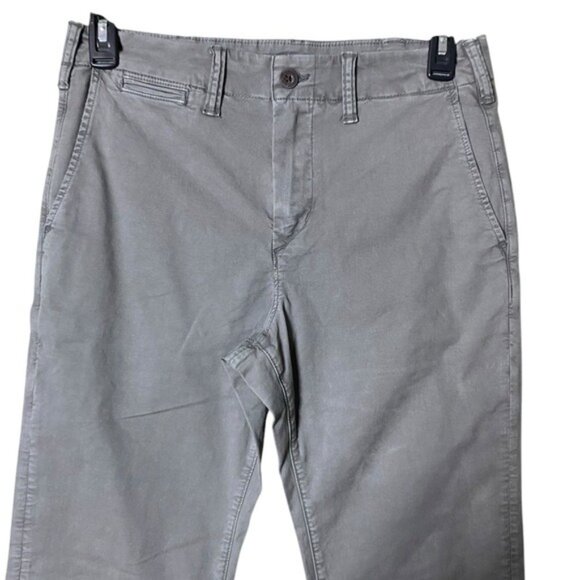 American Eagle Mens Original Straight Flex Pants Jeans Size 32 Grey Prep… - Picture 2 of 7